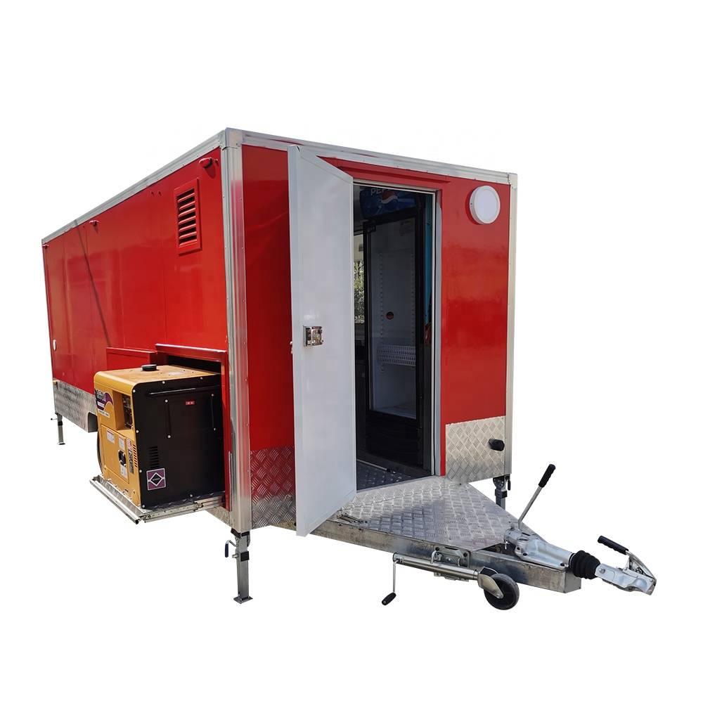 Street Mobile Food Cart Food Kiosk Catering Trailer For Sale Usa With Ce