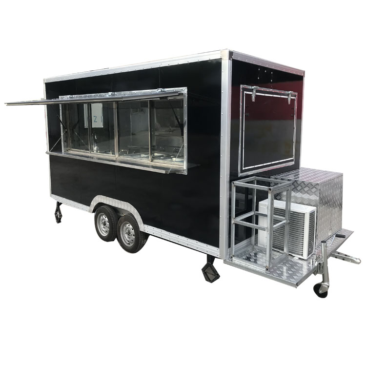 Street Mobile Food Cart Fruit Trailer Vans For Sale